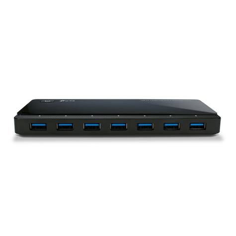 TP-Link UH720 - hub - 7 poorten
