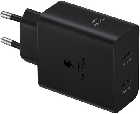 Samsung 50W Power Adapter Duo Black