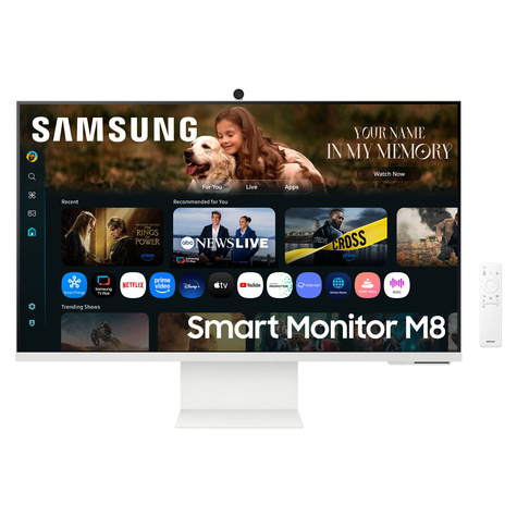 Samsung Samsung 32i / VA / 16:9 / 3840x 2160 / 400 cd/m2 / HDR10 / HDMI 1x USB-c (65w)/ 2x USB2.0 / Speakers / HAS