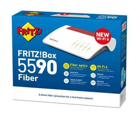 AVM FRITZ!Box 5590 Fiber AON (tweedekans)