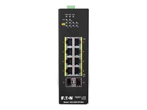 Eaton Tripplite Series 8-Port Lite Managed Industrial Gigab.
