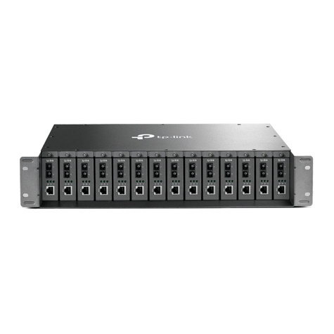 TP-Link TL-MC1400 - basis voor modulaire uitbreiding