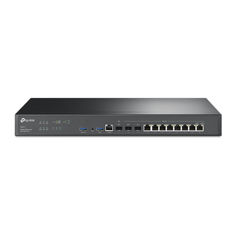 TP-Link Omada TL-ER8411 Multi-WAN Gigabit VPN router w/ SFP+ -