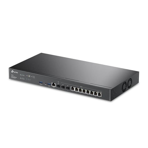 TP-Link Omada TL-ER8411 Multi-WAN Gigabit VPN router w/ SFP+ -