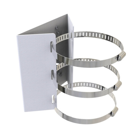 Milesight A01 Pole Mount with Stainless Steel Straps
