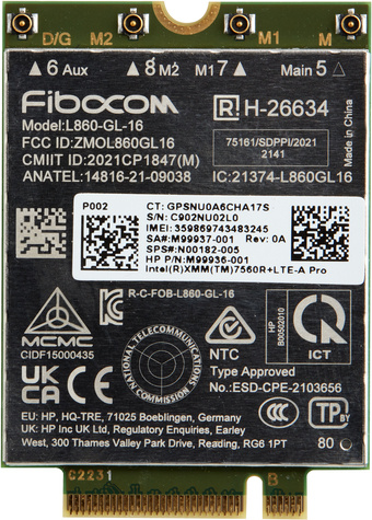 HP HP XMM 7560 R+ 4G LTE-Advance WWAN