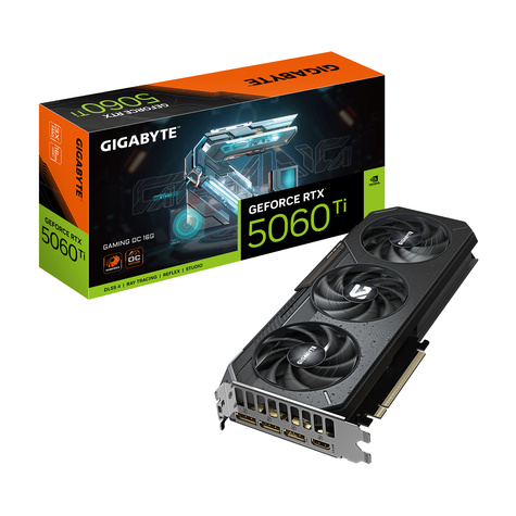 Gigabyte 5060Ti RTX GAMING OC 16GB/3xDP/HDMI (tweedekans)