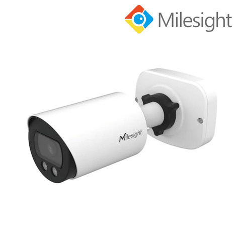 Milesight 4K AI Color+ Vandal-proof Mini Bullet Network Camera (2.8mm)