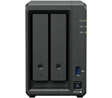 Synology DS725+ 2Bay 32TB NAS met 2x 16TB Synology Plus HDD