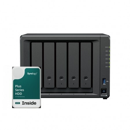 Synology Synology DS1525+ 5Bay 40TB NAS met 5x8TB Synology Plus HDD