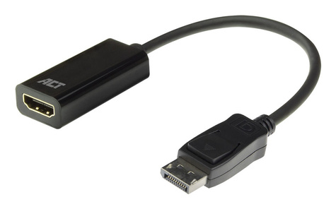 ACT Adapter DisplayPort male - HDMI female
