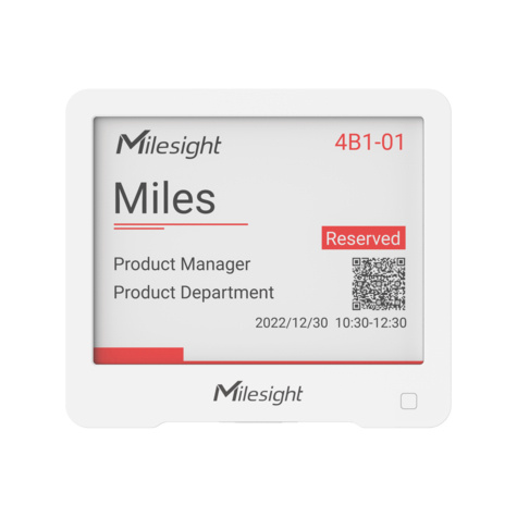 Milesight Milesight DS3604 LoRaWAN IoT E-ink Display