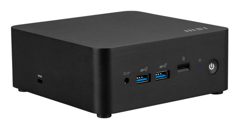 MSI Cubi NUC AI 1UMG-005EU Intel Core Ultra 7 155H 16 GB DDR5-SDRAM 1 TB SSD Windows 11 Pro Mini PC Zwart