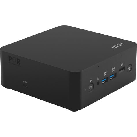 MSI MSI Cubi NUC AI+ 2MG-001EU Copilot+ PC Intel Core Ultra 7 258V 32 GB LPDDR5x-SDRAM 1 TB SSD Windows 11 Pro Mini PC Zwart