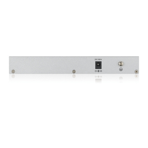 ZyXel GS1200-5HP - 5 Port Gigabit PoE+ webmanaged Switch - 4x PoE - 60 Watt