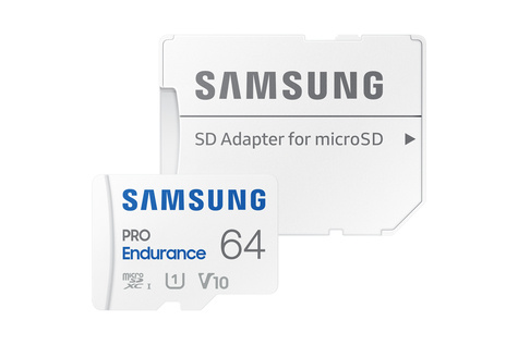 Samsung SD MicroSD Card  64GB Samsung SDXC PRO Endurance (Class10) retail