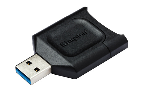 Kingston Technology MobileLite Plus geheugenkaartlezer USB 3.2 Gen 1 (3.1 Gen 1) Type-A Zwart