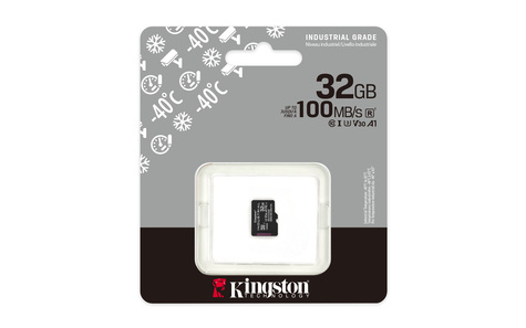 Kingston Technology Industrial 32 GB MicroSDHC UHS-I Klasse 10