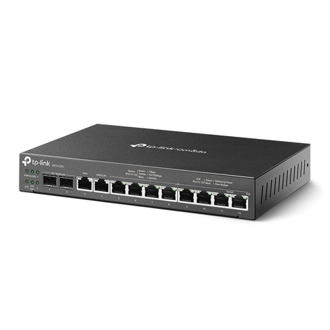 TP-Link Omada Gigabit VPN Router with PoE+ Ports  and Controller Ability