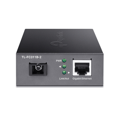 TP-Link 10/100/1000 Mbps RJ45 to 1000 Mbps Single-mode SC  WDM Bi-Directional Fiber Converter