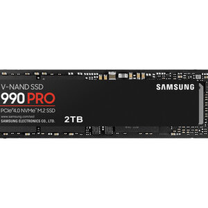 Samsung Samsung SSD    2TB Samsung  M.2  PCI-E   NVMe Gen4 990 PRO Basic retail