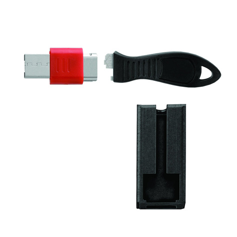 Kensington USB Lock with Cable Guard Square