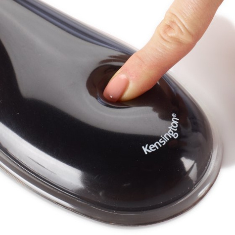 Kensington Duo Gel Mouse Pad Wrist Rest Blue