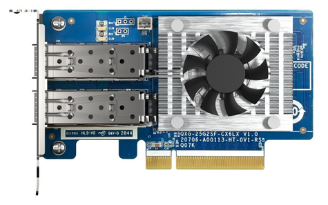 QNAP QXG-25G2SF-CX6 Netwerkadapter PCIe 25GBE SFP28