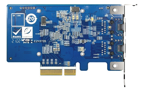 QNAP QXG-10G2T-X710 Netwerkadapter-PCIe 10 GBE RJ45 x2