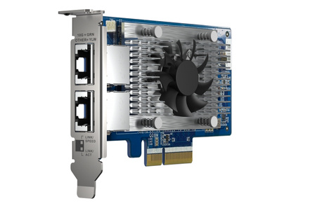 QNAP QXG-10G2T-X710 Netwerkadapter-PCIe 10 GBE RJ45 x2