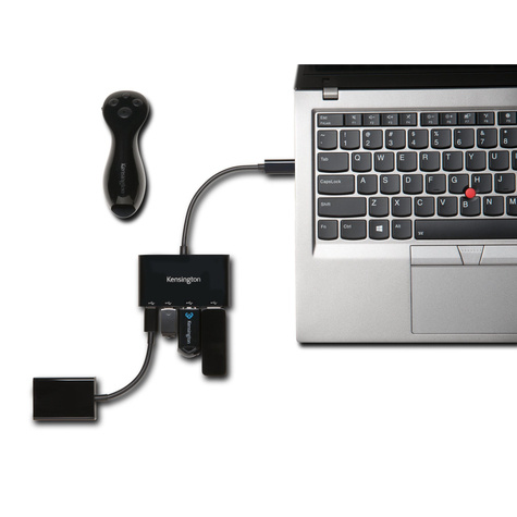 Kensington HUB CH1000  USB-C 4-Port