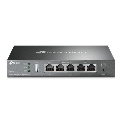 TP-Link WL-Router ER605 Gigabit Multi-WAN Router