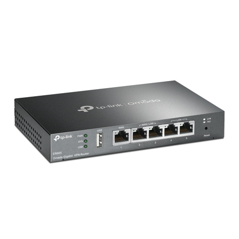 TP-Link WL-Router ER605 Gigabit Multi-WAN Router