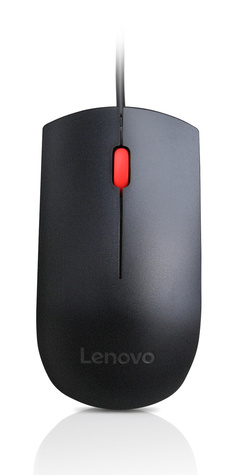 Lenovo Essential - Muis - USB - zwart