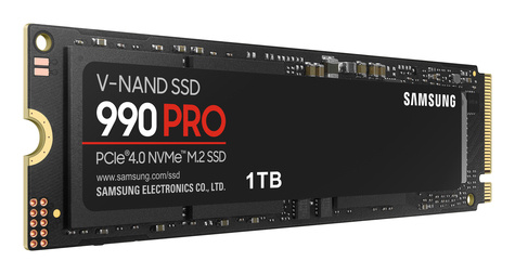 Samsung SSD    1TB Samsung  M.2  PCI-E   NVMe Gen4 990 PRO Basic retail