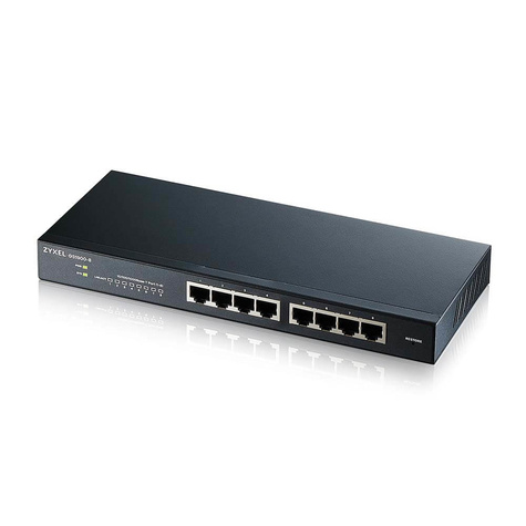 ZyXel GS1900-8 - switch - 8 poorten - intelligent