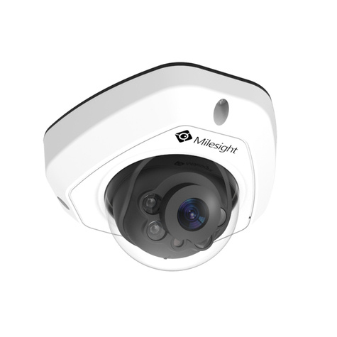 Milesight 5MP AI Vandal-proof Mini Dome Network Camera (2.8mm)