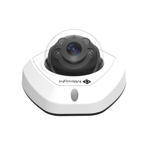 Milesight 5MP AI Vandal-proof Mini Dome Network Camera (2.8mm)