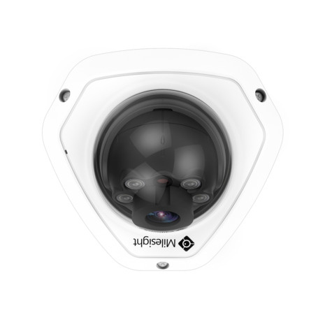 Milesight 5MP AI Vandal-proof Mini Dome Network Camera (2.8mm)