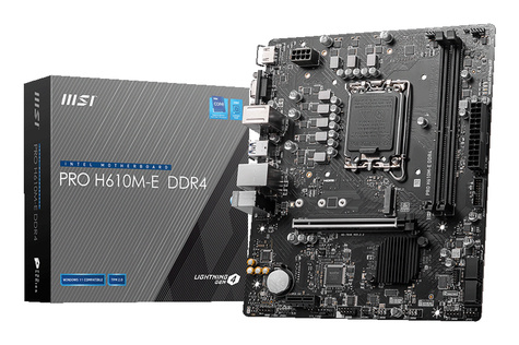 MSI 1700 PRO H610M-E DDR4 - DDR4/M.2/HDMI/VGA/ÂµATX