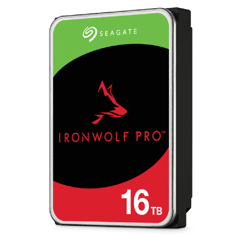 Seagate 8.9cm (3.5")  16TB SATA3 IronWolf Pro 7200 256MB intern