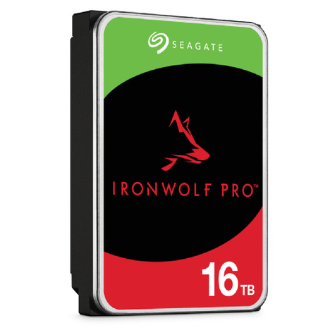 Seagate 8.9cm (3.5")  16TB SATA3 IronWolf Pro 7200 256MB intern
