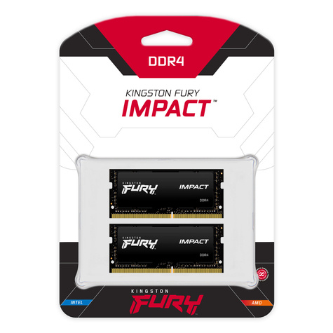 Kingston O DDR4 64GB PC 3200 CL20 Kingston KIT (2x32GB) FURY