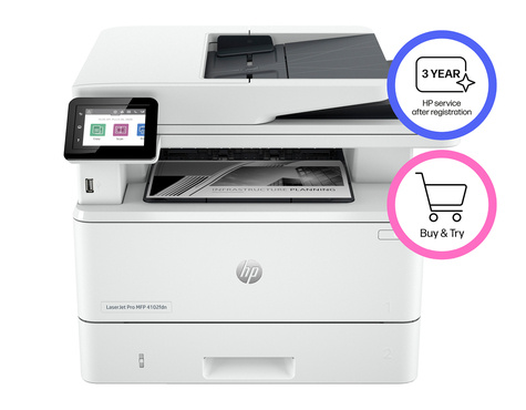 HP LaserJet Pro MFP 4102FDN S/W-Laserprinter 4in1