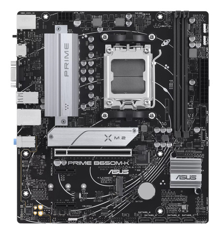 Asus PRIME B650M-K                    (AMD,AM5,DDR5,mATX)