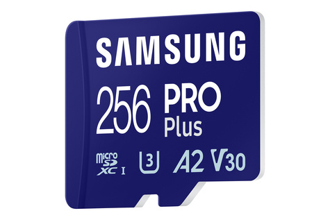 Samsung PRO Plus 256GB microSD UHS-I U3 Full HD 4K UHD 180MB/s Read 130MB/s Write Memory - Micro SD