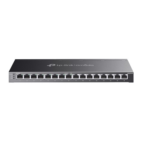 TP-Link JetStream™  16-Port Gigabit Smart Switch  with 8-Port PoE+
