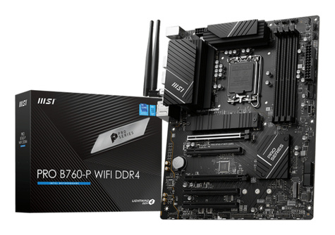 MSI 1700 PRO B760-P WIFI DDR4 - DDR4/2xM.2/DP/HDMI/ATX