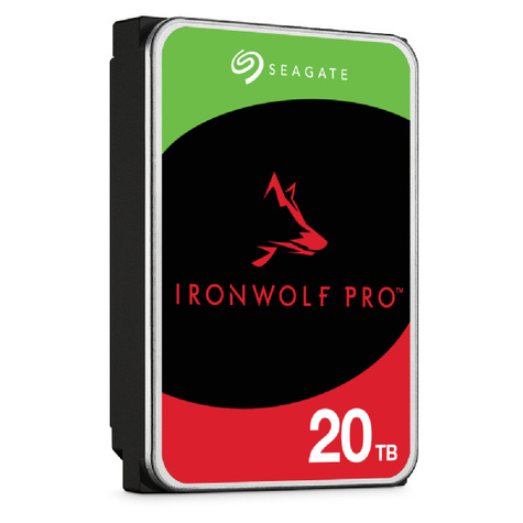Seagate 8.9cm (3.5")  20TB SATA3 IronWolf Pro 7200 256MB intern