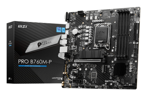 MSI 1700 PRO B760M-P - DDR5/2xM.2/DP/HDMI/VGA/ÂµATX